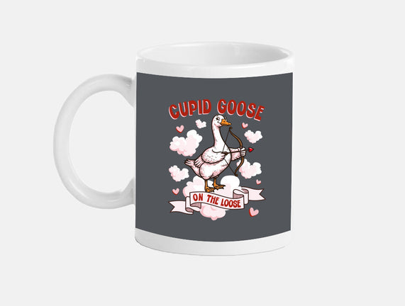 Cupid Goose Valentines Day
