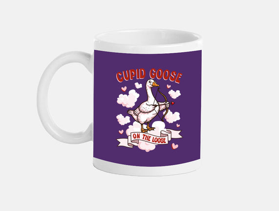 Cupid Goose Valentines Day