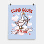 Cupid Goose Valentines Day-None-Matte-Poster-The Ginger Effect