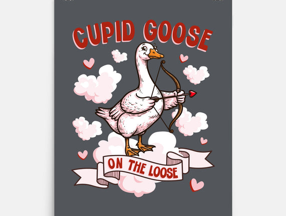 Cupid Goose Valentines Day