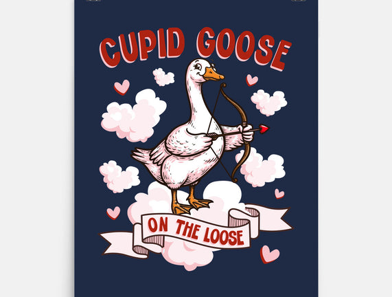 Cupid Goose Valentines Day