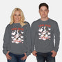 Cupid Goose Valentines Day-Unisex-Crew Neck-Sweatshirt-The Ginger Effect