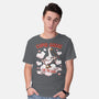 Cupid Goose Valentines Day-Mens-Basic-Tee-The Ginger Effect