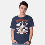 Cupid Goose Valentines Day-Mens-Basic-Tee-The Ginger Effect
