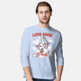 Cupid Goose Valentines Day-Mens-Long Sleeved-Tee-The Ginger Effect