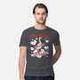 Cupid Goose Valentines Day-Mens-Premium-Tee-The Ginger Effect