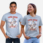 Cupid Goose Valentines Day-Unisex-Basic-Tee-The Ginger Effect