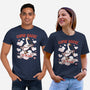 Cupid Goose Valentines Day-Unisex-Basic-Tee-The Ginger Effect