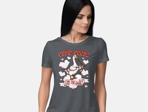 Cupid Goose Valentines Day