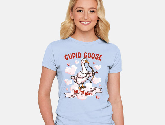 Cupid Goose Valentines Day