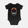 Master Of The Yoga Flame-Baby-Basic-Onesie-glitchygorilla