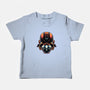 Master Of The Yoga Flame-Baby-Basic-Tee-glitchygorilla