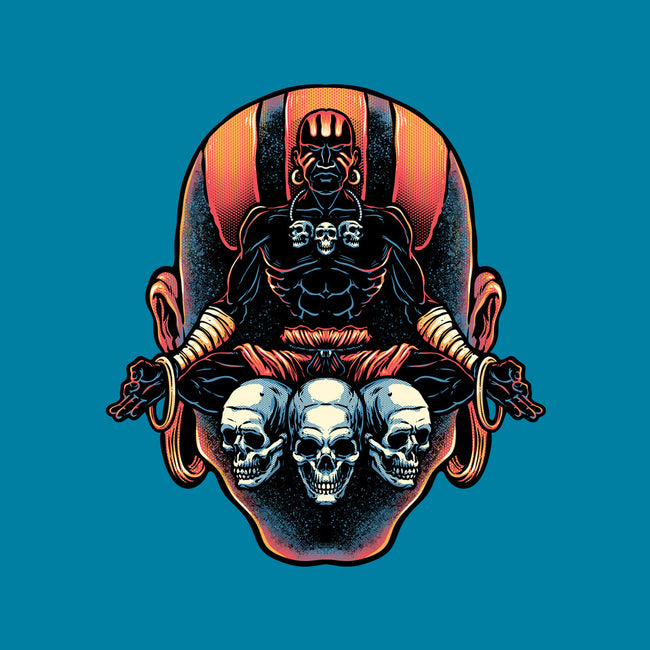 Master Of The Yoga Flame-Womens-Fitted-Tee-glitchygorilla