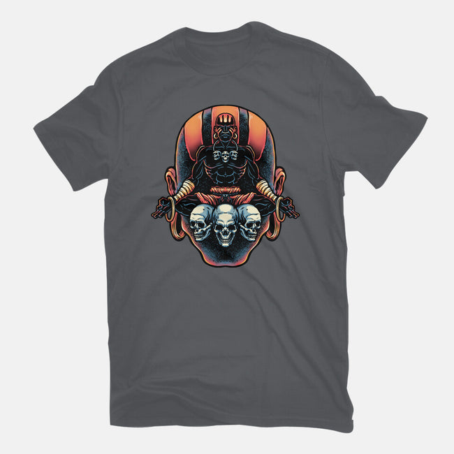 Master Of The Yoga Flame-Mens-Premium-Tee-glitchygorilla