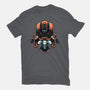 Master Of The Yoga Flame-Mens-Premium-Tee-glitchygorilla