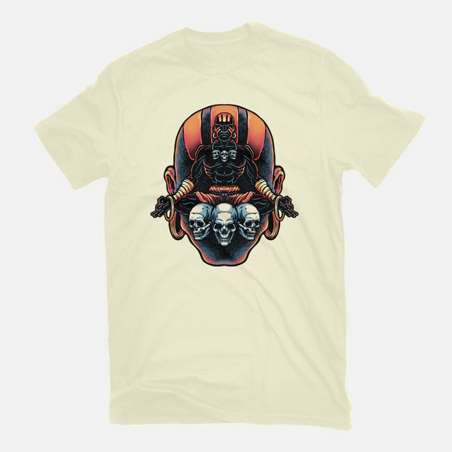 Master Of The Yoga Flame-Mens-Premium-Tee-glitchygorilla