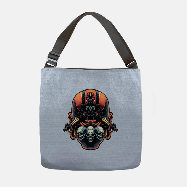 Master Of The Yoga Flame-None-Adjustable Tote-Bag-glitchygorilla