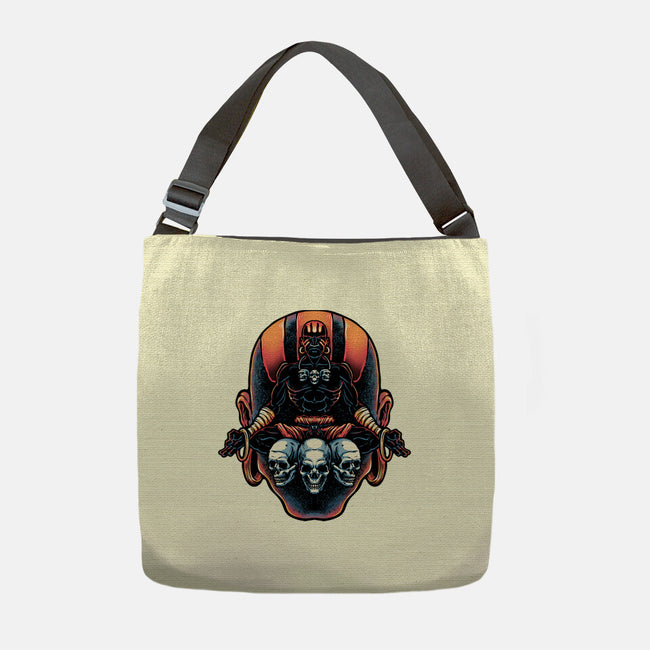 Master Of The Yoga Flame-None-Adjustable Tote-Bag-glitchygorilla