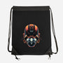Master Of The Yoga Flame-None-Drawstring-Bag-glitchygorilla