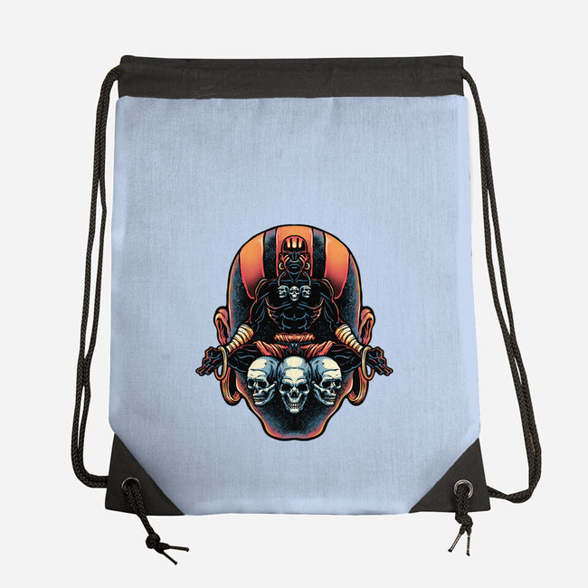 Master Of The Yoga Flame-None-Drawstring-Bag-glitchygorilla