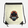 Master Of The Yoga Flame-None-Drawstring-Bag-glitchygorilla