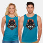 Master Of The Yoga Flame-Unisex-Basic-Tank-glitchygorilla