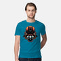 Master Of The Yoga Flame-Mens-Premium-Tee-glitchygorilla