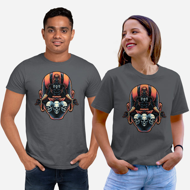 Master Of The Yoga Flame-Unisex-Basic-Tee-glitchygorilla