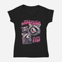 Things Are Constantly Happening-Womens-V-Neck-Tee-eduely