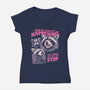 Things Are Constantly Happening-Womens-V-Neck-Tee-eduely