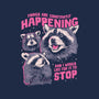 Things Are Constantly Happening-Womens-Fitted-Tee-eduely