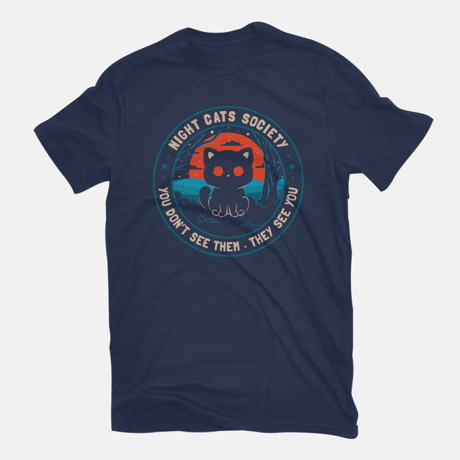 Night Cats Society-Mens-Premium-Tee-koalastudio