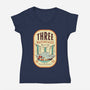 Three Waterfalls-Womens-V-Neck-Tee-hbdesign