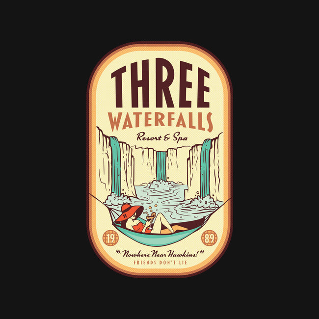 Three Waterfalls-None-Polyester-Shower Curtain-hbdesign