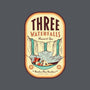 Three Waterfalls-Womens-Fitted-Tee-hbdesign