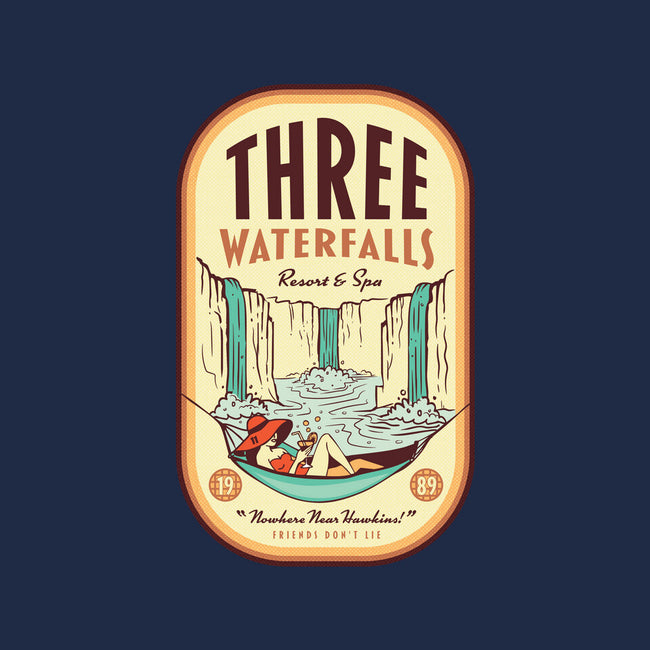 Three Waterfalls-None-Glossy-Sticker-hbdesign