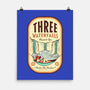 Three Waterfalls-None-Matte-Poster-hbdesign