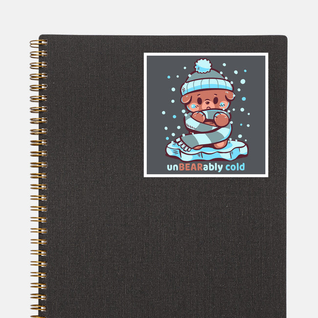 Unbearably Cold-None-Glossy-Sticker-TechraNova