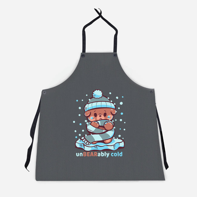 Unbearably Cold-Unisex-Kitchen-Apron-TechraNova