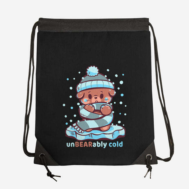 Unbearably Cold-None-Drawstring-Bag-TechraNova