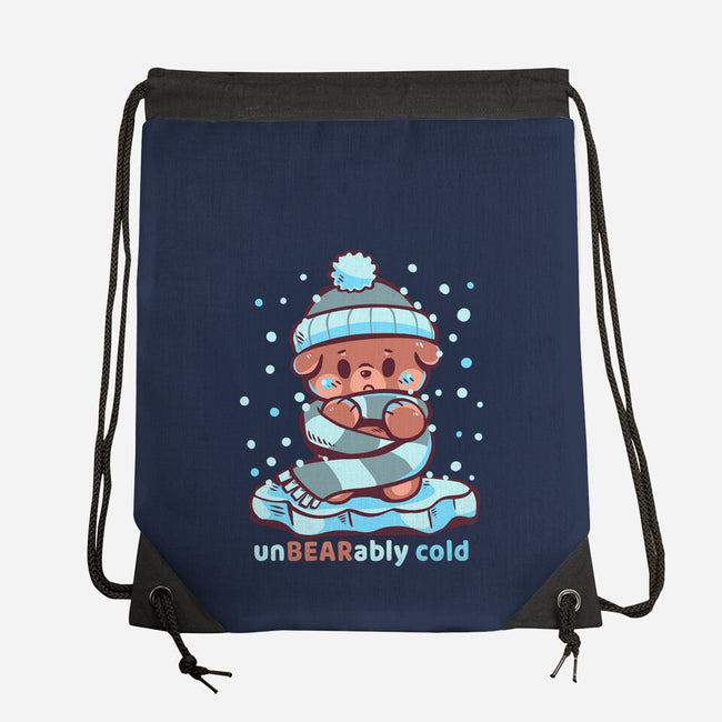 Unbearably Cold-None-Drawstring-Bag-TechraNova