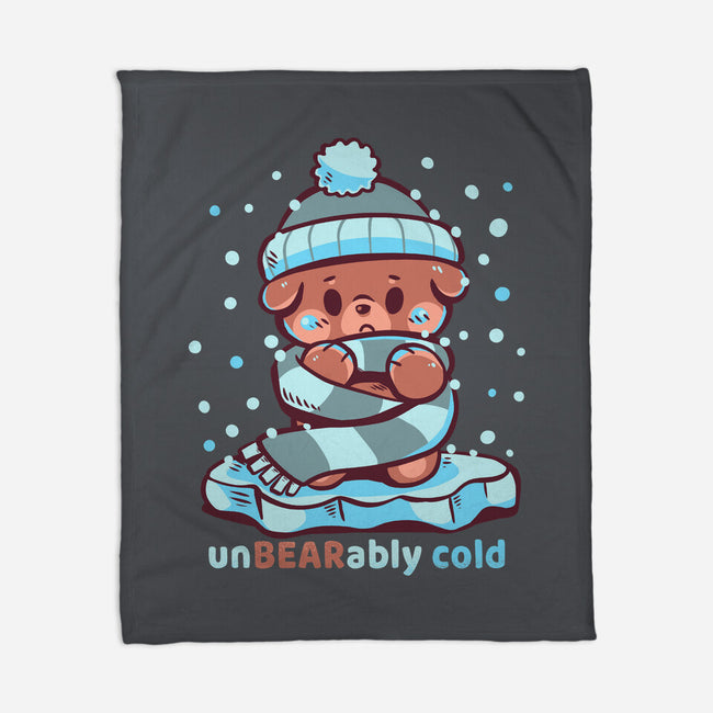 Unbearably Cold-None-Fleece-Blanket-TechraNova