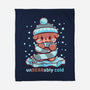 Unbearably Cold-None-Fleece-Blanket-TechraNova