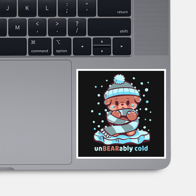 Unbearably Cold-None-Glossy-Sticker-TechraNova