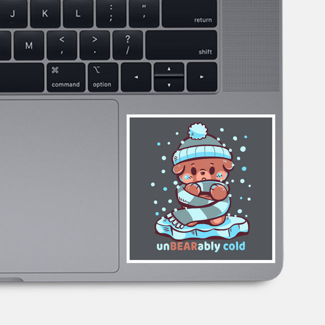 Unbearably Cold-None-Glossy-Sticker-TechraNova