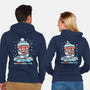 Unbearably Cold-Unisex-Zip-Up-Sweatshirt-TechraNova