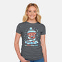 Unbearably Cold-Womens-Fitted-Tee-TechraNova