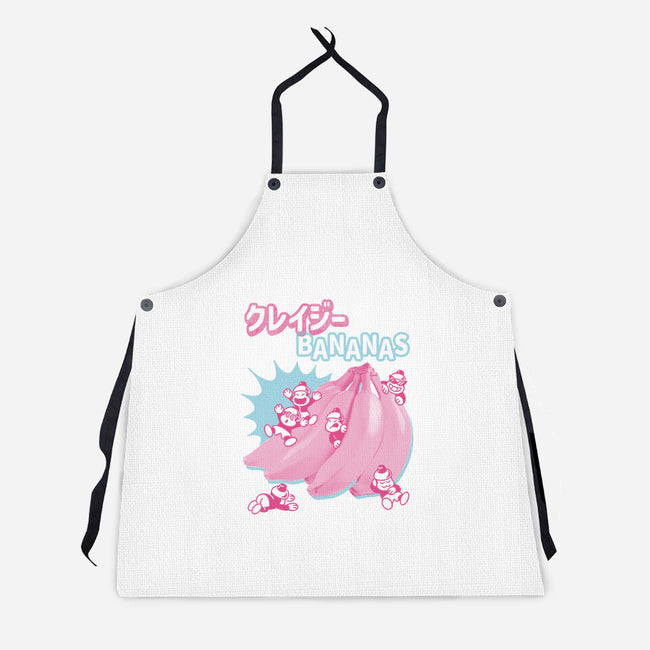 Crazy Bananas-Unisex-Kitchen-Apron-Henrique Torres
