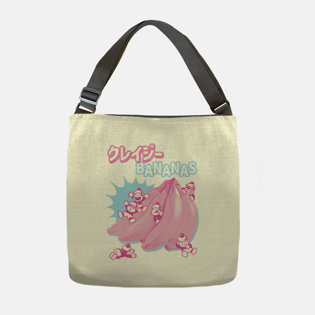 Crazy Bananas-None-Adjustable Tote-Bag-Henrique Torres