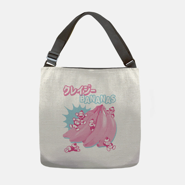 Crazy Bananas-None-Adjustable Tote-Bag-Henrique Torres